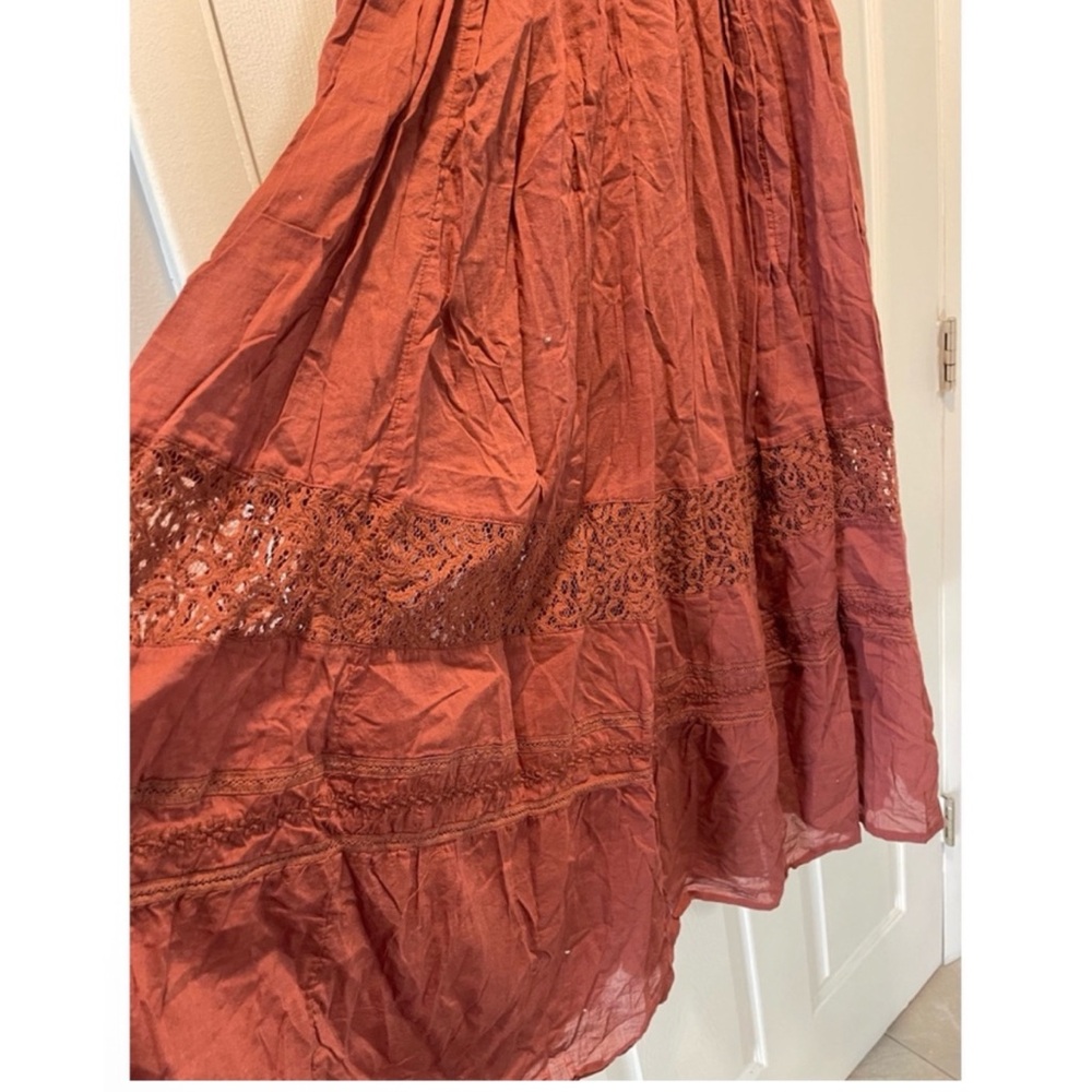 Free People Rust Brown Maxi Dress - Picture 5 of 7